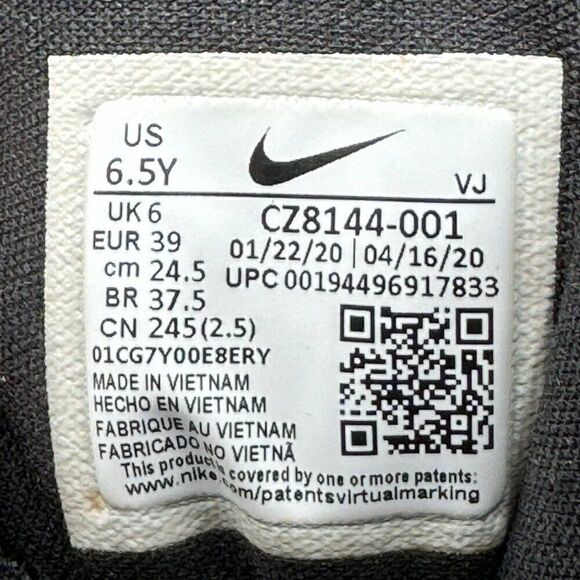 Nike Air Max 90 Leather 'Black Crimson Glacier Ice' - Picture 9 of 10